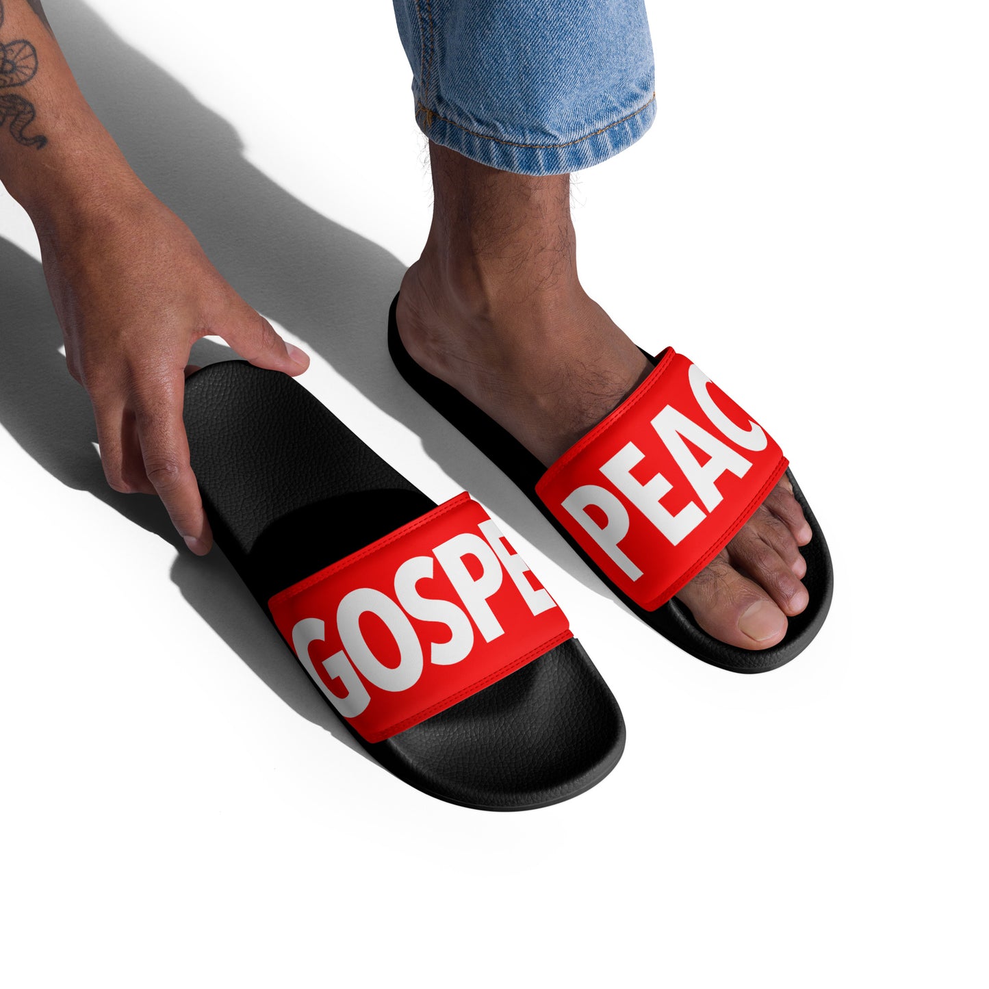 Gospel of Peace Men’s Slide Sandals