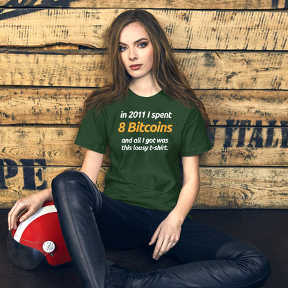 8 Bitcoins Premium T-Shirt